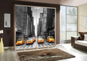 Szafa PENGRAF 205 z grafiką TAXI 2