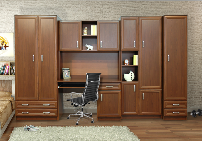 Meblościanka młodzieżowa z biurkiem FABIAN