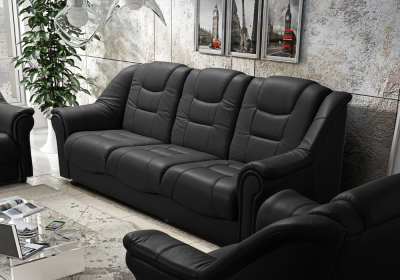 Wersalka rozkładana "RAKOL" skóra naturalna