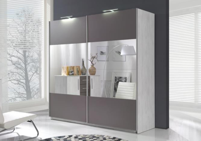 Szafa DIONE z 4 panelami z lustrem