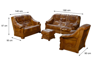 Meble ze skóry BORN wymiary.png