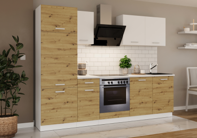 Meble kuchenne TONI 260 artisan/biały oraz inne kolory