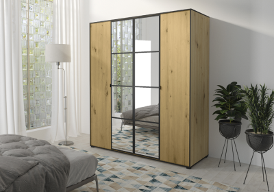 Szafa 4-drzwiowa OSLO I 180 w dwóch kolorach