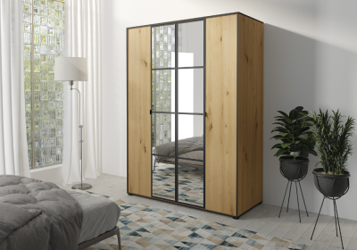 Szafa 4-drzwiowa OSLO I 150 w dwóch kolorach