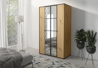 Szafa 4-drzwiowa OSLO I 120 w dwóch kolorach