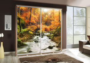 Szafa PENGRAF 205 z grafiką POTOK