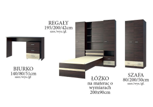 Meble młodzieżowe MIKOŁAJ elementy.png