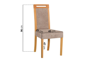 ROMA 5 krzesło drewniane tapicerowane nowe wymiary.png