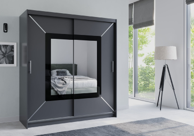 Szafa przesuwna MALAGA z lustrem