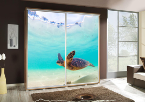 Szafa PENGRAF 205 z grafiką ŻÓŁW 1