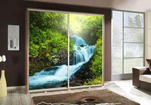 Szafa PENGRAF 205 z grafiką WODOSPAD