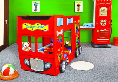 Łóżko dziecięce piętrowe autobus HAPPY BUS