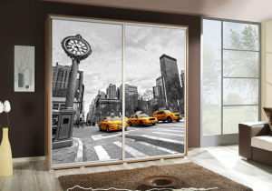 Szafa PENGRAF 205 z grafiką TAXI 1