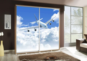 Szafa PENGRAF 205 z grafiką SAMOLOT 2