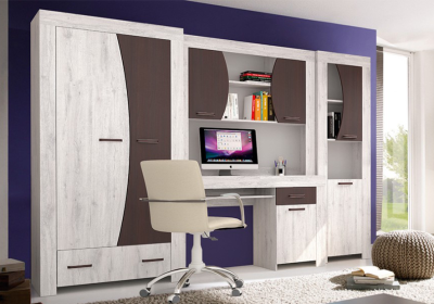 Meblościanka młodzieżowa BARTEK