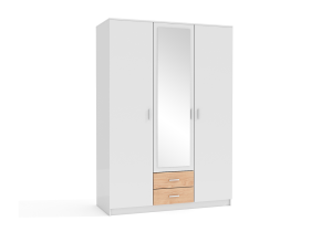 Szafa 3D z lustrem ZYTA biały_dąb riviera.png