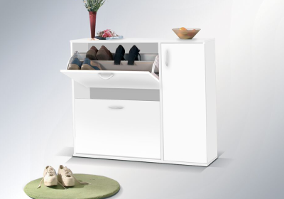 Szafka na buty koszyk-drzwi