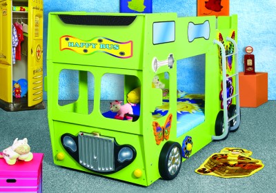 Łóżko dziecięce piętrowe autobus HAPPY BUS