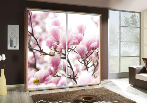 Szafa PENGRAF 205 z grafiką WIŚNIA