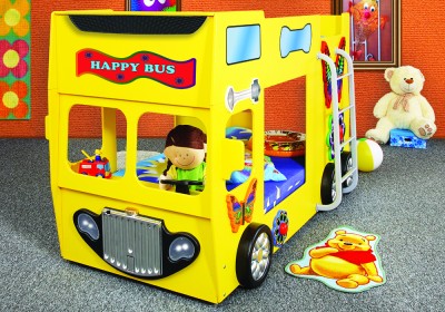 Łóżko dziecięce piętrowe autobus HAPPY BUS