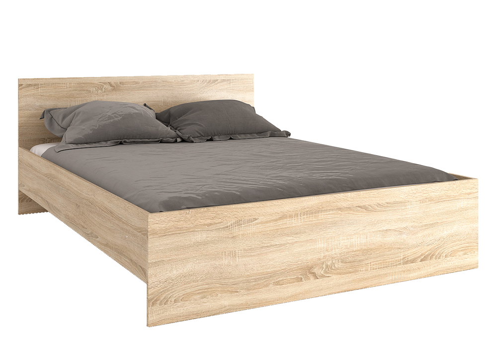 Łóżko sypialniane 160 SAVA  sonoma.png