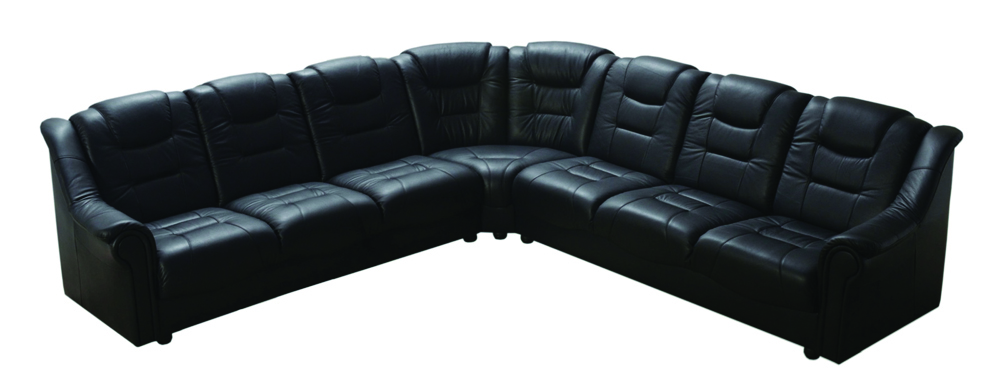 Narożnik ze skóry naturalnej RAKOL / KAROL