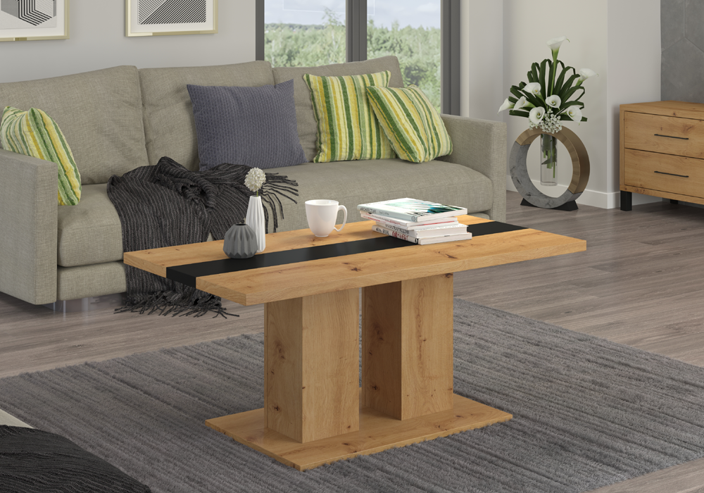 Ława BOSTON dąb artisan