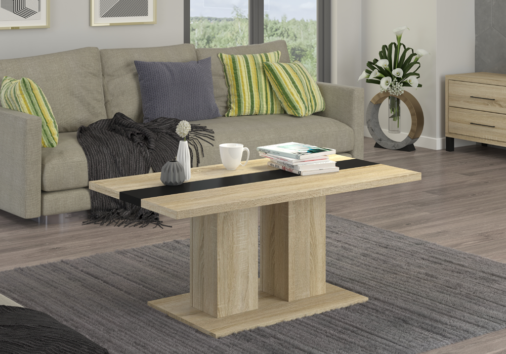 Ława BOSTON dąb sonoma