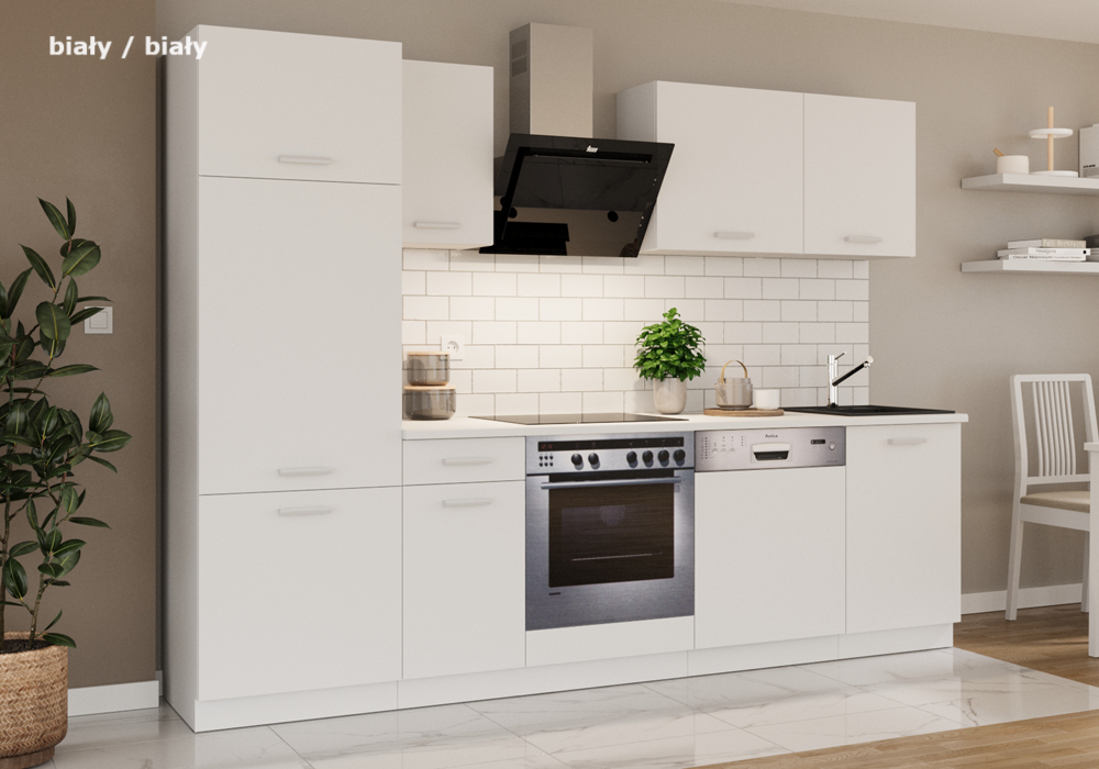 Meble kuchenne TONI biały / biały